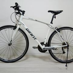 セーフティライド割引適用で34,800円！【中古】GIANT ジャイアント 700x28C クロスバイク ESCAPE RX3  パールホワイト/SHIMANO製ALTUS 27段変速/Mサイズ（身長170cm〜185cm）の画像