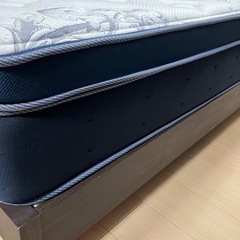 ニトリ　ダブルベッドマットレスの画像