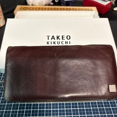 タケオキクチ長財布の画像