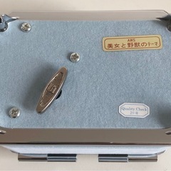 【中古品】Canal4℃ ジュエリーボックス オルゴール 美女と野獣 ジュエリーケース インテリア雑貨 収納ケースの画像