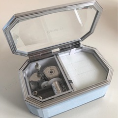 【中古品】Canal4℃ ジュエリーボックス オルゴール 美女と野獣 ジュエリーケース インテリア雑貨 収納ケースの画像