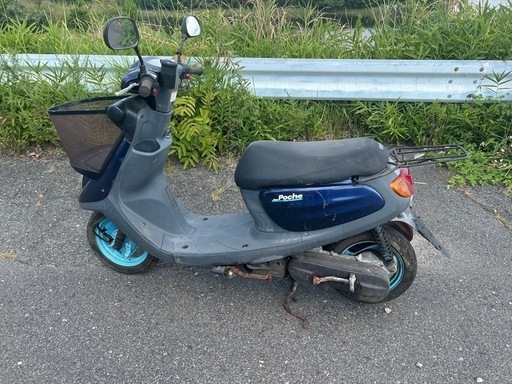 YAMAHA JOG POCHE SA08J レストアベースや部品取り等にどうぞ