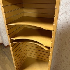 中古美品　可動だな付ラックの画像