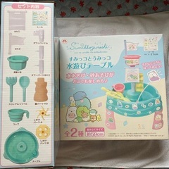 ８月のみ値引¥2200 　すみっことうみっこ　水遊びテーブル2セットの画像