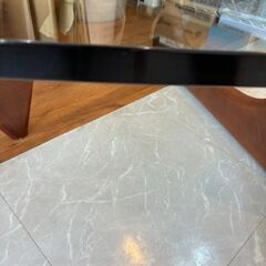 ★美品 大塚家具 おしゃれなガラステーブル♪♪の画像
