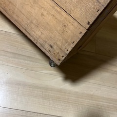 りんご箱 キャスター付きの画像