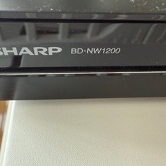 SHARP Blu-rayレコーダーの画像