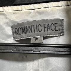 ROMANTIC FACE スカジャン F 黒・白の画像