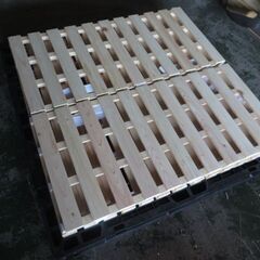第987回　オールひのき　檜　スノコすのこ　　取り放題　未使用　ベッド　ＤＩＹ素材　木材　エラー品　リフォームの画像