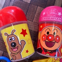 アンパンマンハンガー＆蓋付きカップの画像