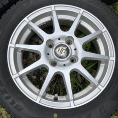 2023年冬タイヤVRX2軽自動車155/65/14かっこいいホイール付4本価格の画像