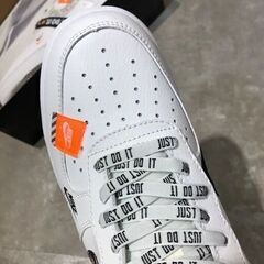 Nike ナイキ エアフォース1 ロー NIKE AIR FORCE 1 07 プレミアム Just Do It ホワイト ナイキ メンズ レディース スニーカー ランニングシューズ AR7719-100の画像