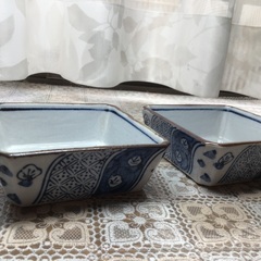 四角小鉢　2個セットの画像