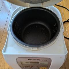 【非対面】パナソニック　炊飯器　3合　の画像