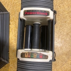 正規品！Power Block sport5.0 パワーブロック　可変式ダンベル　22.5kg×2個の画像