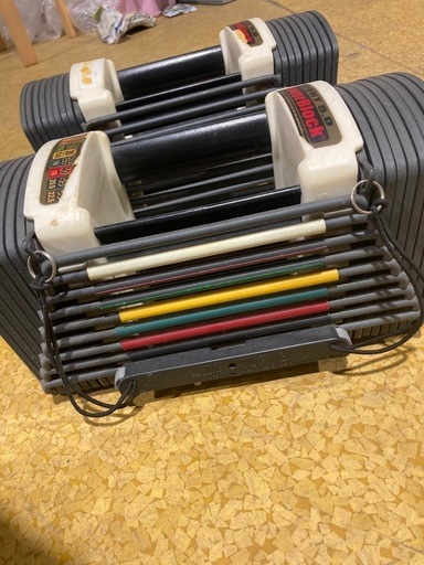 正規品！Power Block sport5.0 パワーブロック　可変式ダンベル　22.5kg×2個