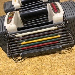 正規品！Power Block sport5.0 パワーブロック　可変式ダンベル　22.5kg×2個の画像
