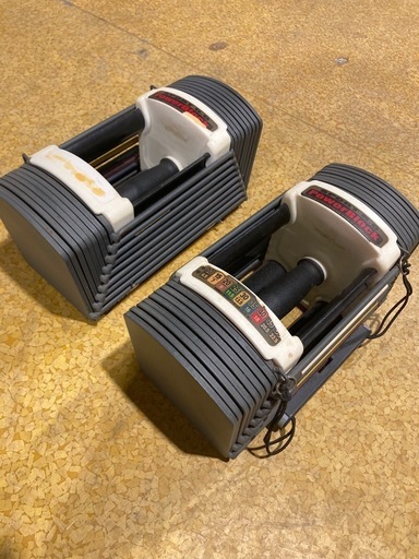 正規品！Power Block sport5.0 パワーブロック　可変式ダンベル　22.5kg×2個