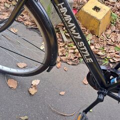 【リサイクルショップどりーむ鹿大前店】No.363　自転車　27インチ・ライト・切り替え・カゴ付き🎵　お手頃価格🎵　の画像