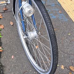 【リサイクルショップどりーむ鹿大前店】No.364　自転車　26インチ・ＬＥＤオ－トライト・カゴ・カギ付き🎵　おススメ商品です🎵の画像