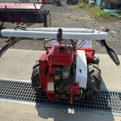 【福岡県みやま市】共栄社 RH70 ハンマーナイフ 自走式草刈機 最大8馬力 ガソリンエンジン 動作確認済み　中古現状品の画像