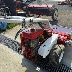 【福岡県みやま市】共栄社 RH70 ハンマーナイフ 自走式草刈機 最大8馬力 ガソリンエンジン 動作確認済み　中古現状品の画像