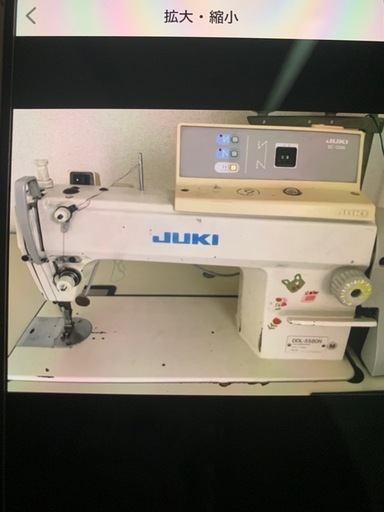 ジューキ工業用縫いミシンDD-5580N