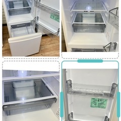 配送設置0円で🆗👌冷蔵庫&洗濯機分解洗浄済み✨✨の画像
