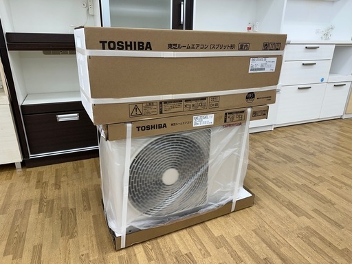 【ドリーム川西店御来店限定】東芝 新品エアコン 2025年モデル／標準取付料金込み【99560000000563】