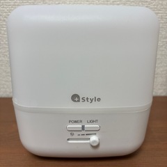 ＋Style プラススタイル加湿器と温湿度計セットの画像
