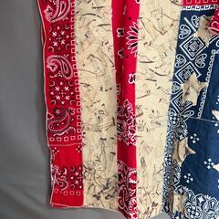 VISVIM 14AW FLAG STOLE STARS (BANDANA)の画像
