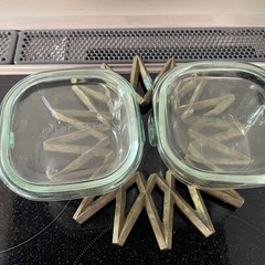 【お話中】iwaki ガラス 保存容器の画像