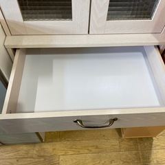 ⭐️カントリー調⭐️カップボード 2〜3人 食器棚  美品 No.2393 KE　の画像