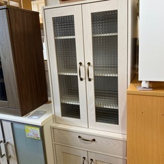 ⭐️カントリー調⭐️カップボード 2〜3人 食器棚  美品 No.2393 KE　の画像