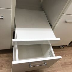 ★リユースのサカイ春日部店★KJ11372  キッチンカウンター ホワイト H92×W120×D42 クリーニング済みの画像