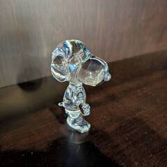 Baccarat  バカラ スヌーピー　クリスタルフィギュリンの画像