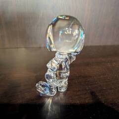 Baccarat  バカラ スヌーピー　クリスタルフィギュリンの画像