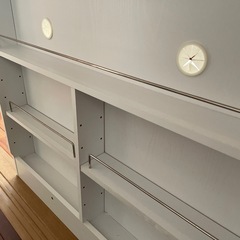 リビングキャビネット　ルーター隠し
の画像