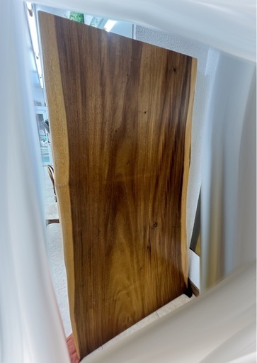 一枚板　モンキーポット　机