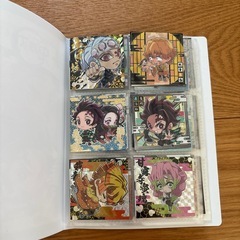 鬼滅ウエハースシールの画像