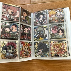 鬼滅ウエハースシールの画像