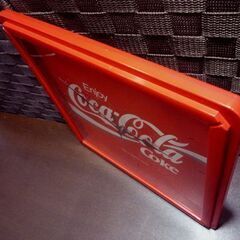 Coca-Cola 壁掛け時計 幅28.7cm 動作確認済み コカ・コーラ 時計 電池式 札幌市東区 新道東店の画像
