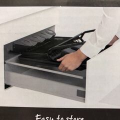 ブラバンシア フォーダブルディッシュラック ラージ ダークグレーの画像