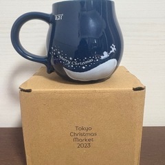 2023年 クリスマスマーケット マグカップ ブルーの画像