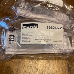 マキタ 純正 新品未使用品　防護メガネ 安全メガネ セーフティゴーグル 195246-2 2個セットの画像