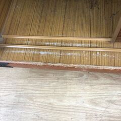 ★リユースのサカイ幸手店★SJ10206★ジモティ割あり★  玄関収納 こげ茶 W90×D38×H101 クリーニング済み の画像