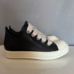 RICK OWENS JUMBO LACE LOW SNEAK スニーカーの画像