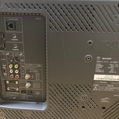 SHARP AQUOS テレビの画像