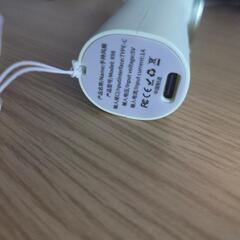 受け渡し決定　MAGIC JOHN ハンディ扇風機 小型 ストラップ付き LEDデジタル表示 Type-C充電式 手持ち扇風機  グリーンの画像