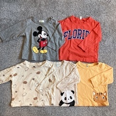 ベビー服 長袖セット 80㎝　15点　まとめ売りの画像